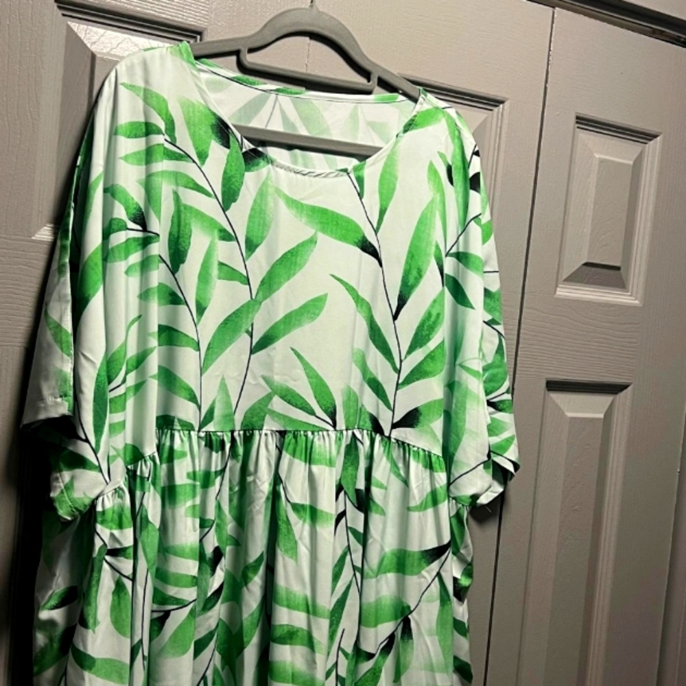 MAXI DRESS ONE SIZE FITS 1X to 3x 🌴 DESIGN